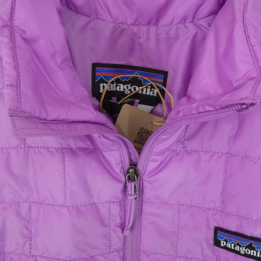 patagonia パタゴニア 25AW 84218 Women's Nano Puff Jacket ウィメンズ ナノ パフ ジャケット パープル系 L【新古品】【未使用】【中古】