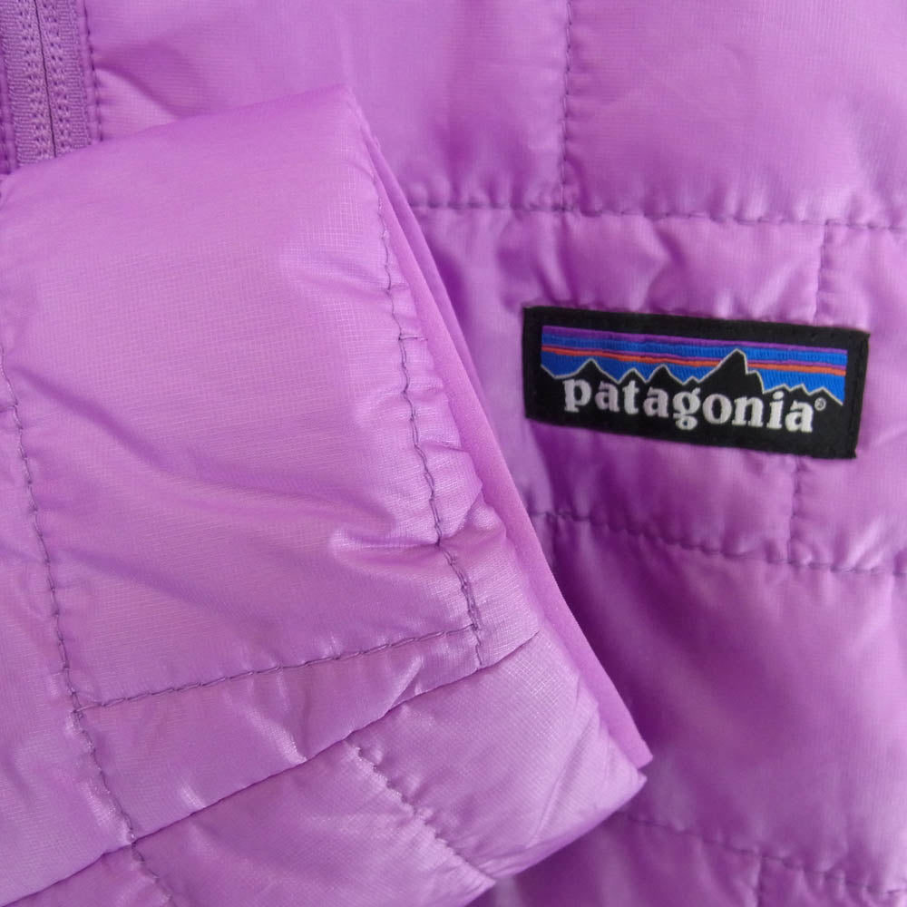 patagonia パタゴニア 25AW 84218 Women's Nano Puff Jacket ウィメンズ ナノ パフ ジャケット パープル系 L【新古品】【未使用】【中古】