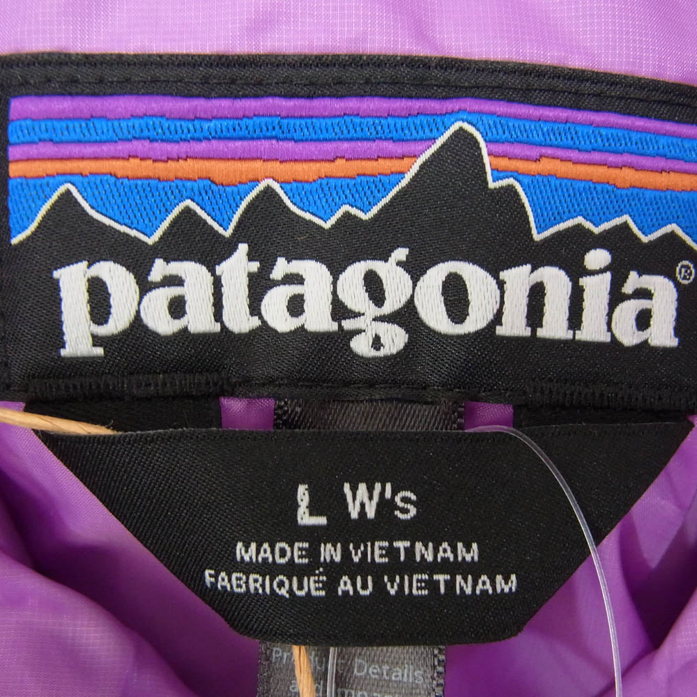 patagonia パタゴニア 25AW 84218 Women's Nano Puff Jacket ウィメンズ ナノ パフ ジャケット パープル系 L【新古品】【未使用】【中古】