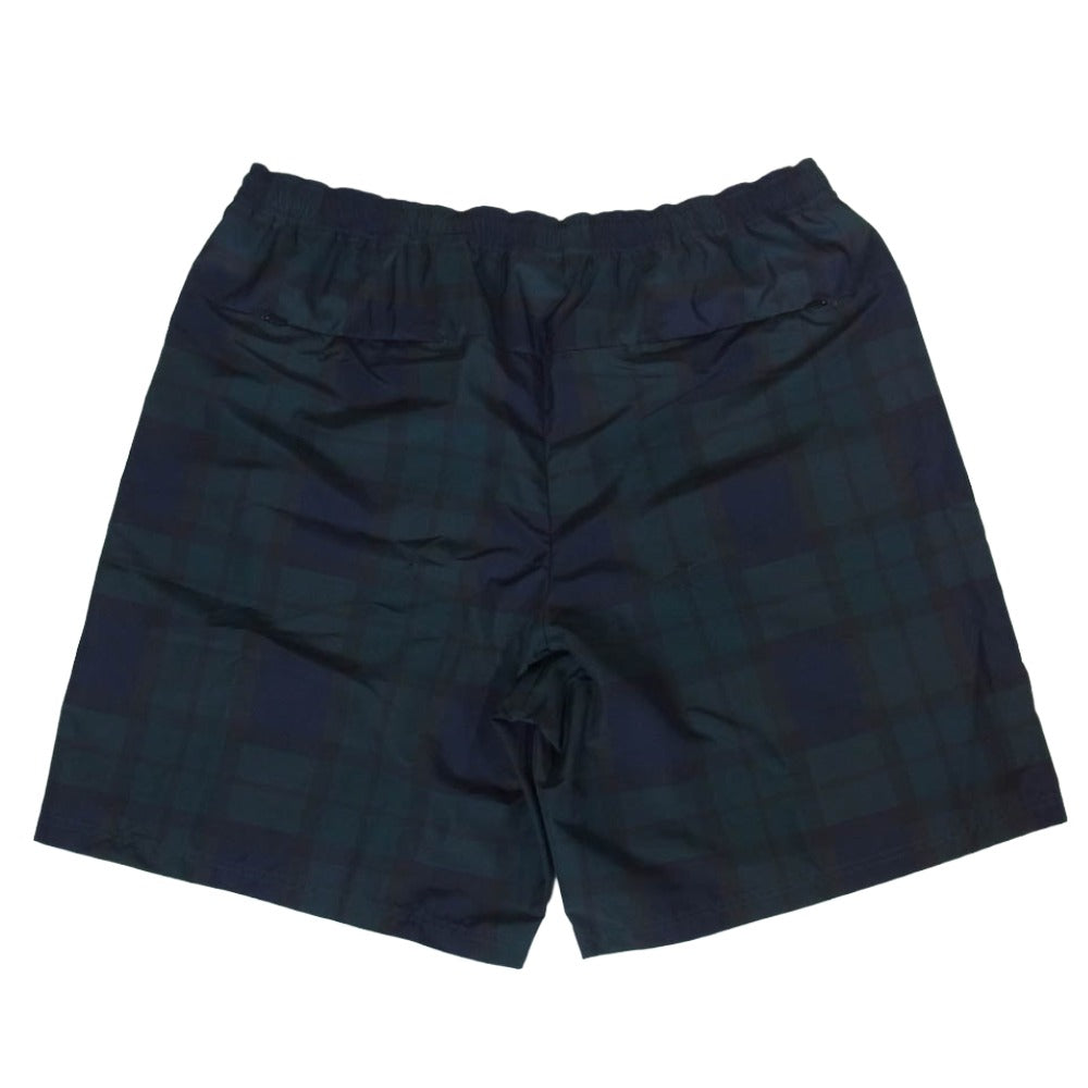F.C.R.B. エフシーアールビー 26SS FCRB-260030 PLAID PRACTICE SHORTS チェック柄 ナイロン ショーツ ハーフパンツ ネイビー系 XL【新古品】【未使用】【中古】