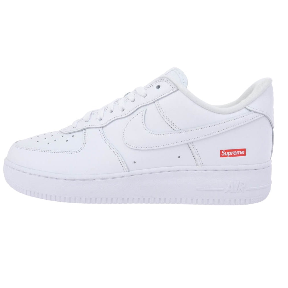 Supreme シュプリーム CU9225-100 × Nike ナイキ Air Force 1 Low White エアフォース1 ローカットスニーカー ホワイト系 30cm【新古品】【未使用】【中古】