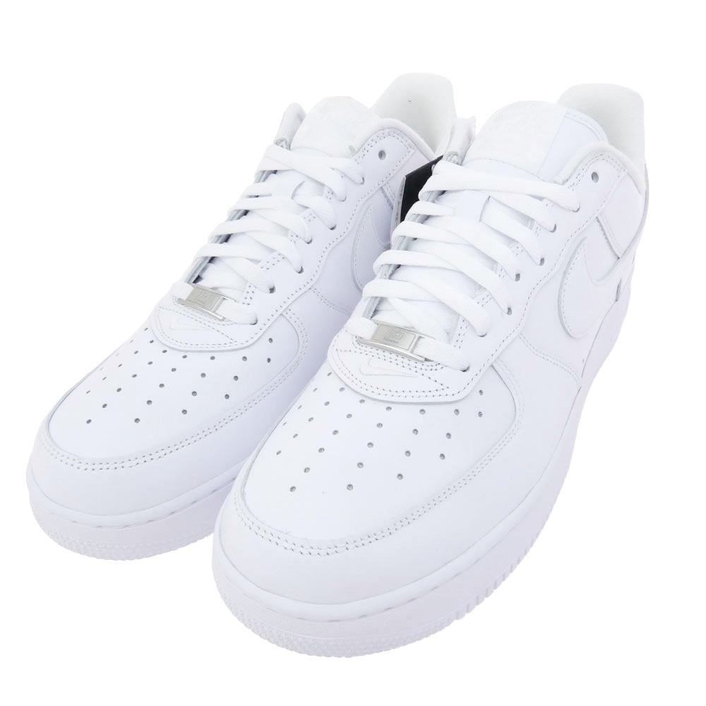 Supreme シュプリーム CU9225-100 × Nike ナイキ Air Force 1 Low White エアフォース1 ローカットスニーカー ホワイト系 30cm【新古品】【未使用】【中古】