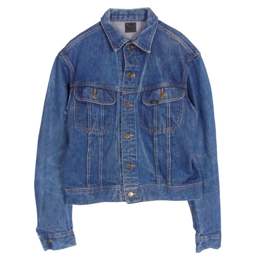 Lee リー 70s 後期 101-J デニム ジャケット インディゴブルー系 不明【中古】