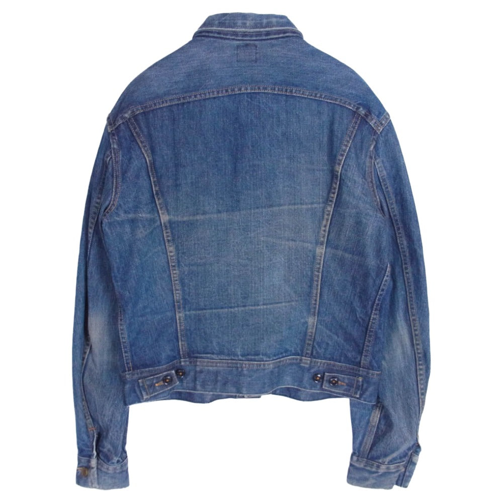 Lee リー 70s 後期 101-J デニム ジャケット インディゴブルー系 不明【中古】