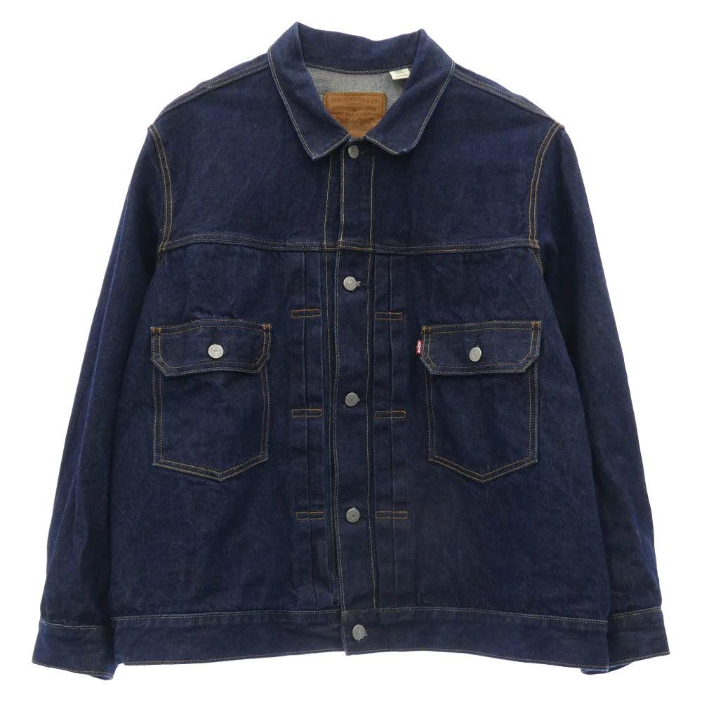 Levi's リーバイス 0022T-0000 PREMIUM Type 2nd デニム トラッカー ジャケット インディゴブルー系 XXXL【中古】