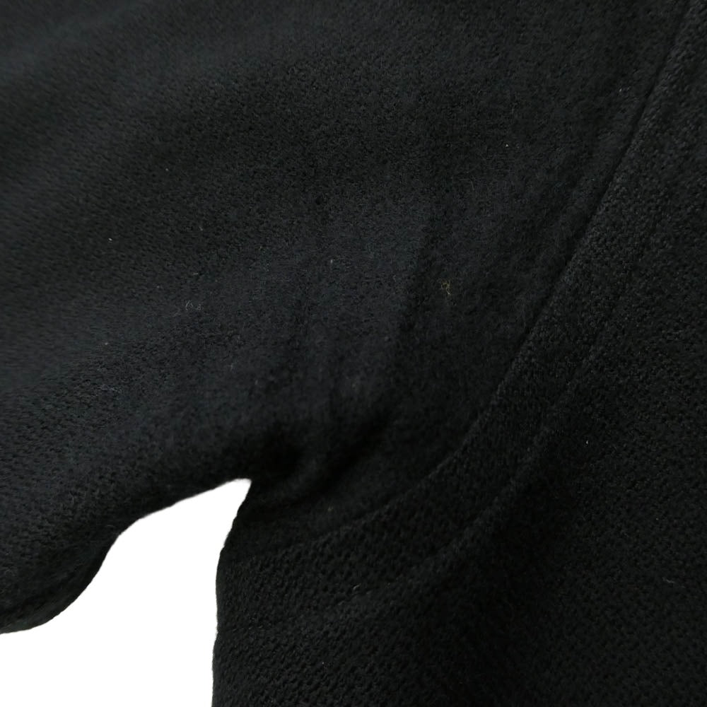 TENDERLOIN テンダーロイン T-WOOL SHT チェーンステッチ ウール 開襟 長袖シャツ ブラック系 XL【中古】