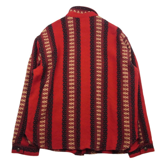 TENDERLOIN テンダーロイン 16AW T-NATIVE CPO SHT JKT GTM ネイティブ CPO シャツ ジャケット レッド系 L【中古】