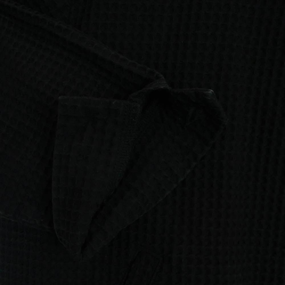 TENDERLOIN テンダーロイン 14SS T-WAFFLE JKT ZIP フラッグ刺繍 アーム ロゴワッペン ワッフル ジャケット ブラック系 XL【中古】