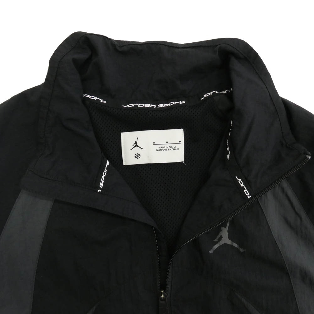 ジョーダンブランド FN5849-010/FN5851-010 AS M J SPRT JAM WARM UP JACKET PANTS ウォームアップ ジャケット パンツ セットアップ ブラック系 上下：M【中古】