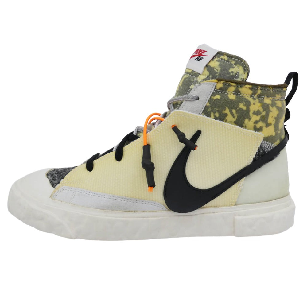 NIKE ナイキ CZ3589-100 READYMADE BLAZER MID WHITE レディメイド ブレーザー ミッド スニーカー マルチカラー系 28cm【中古】