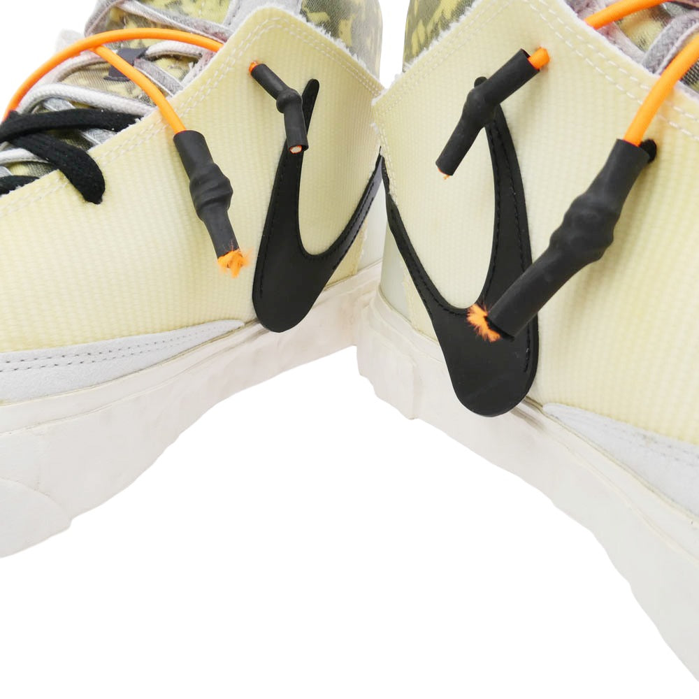 NIKE ナイキ CZ3589-100 READYMADE BLAZER MID WHITE レディメイド ブレーザー ミッド スニーカー マルチカラー系 28cm【中古】