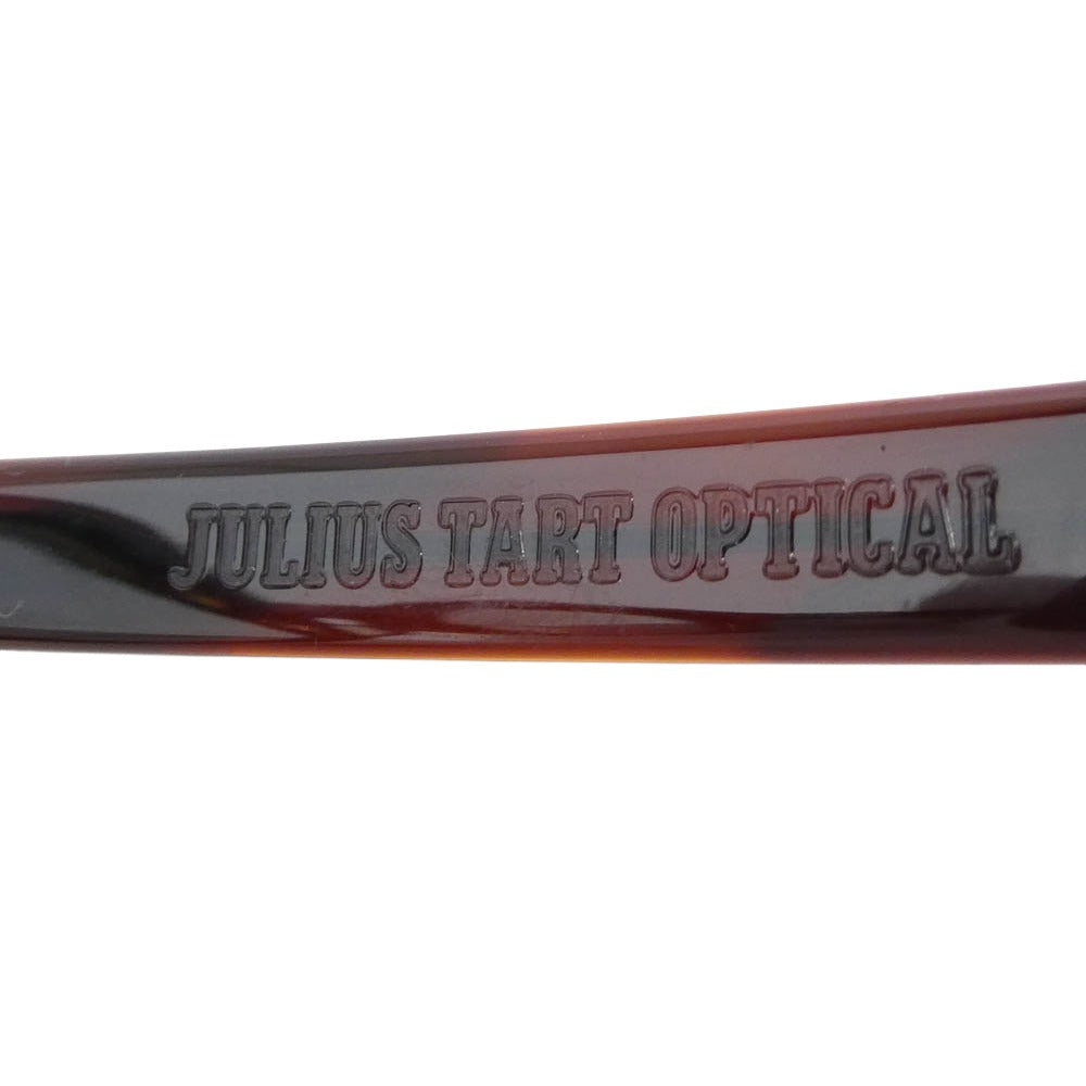 ジュリアスタートオプティカル AR 46/22 Demi Amber 眼鏡 メガネ アイウェア フレーム：ブラウン系【中古】