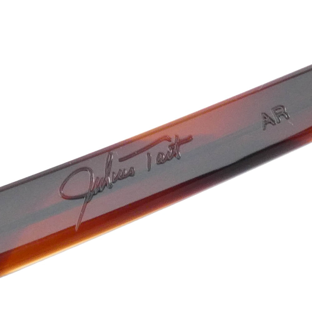 ジュリアスタートオプティカル AR 46/22 Demi Amber 眼鏡 メガネ アイウェア フレーム：ブラウン系【中古】