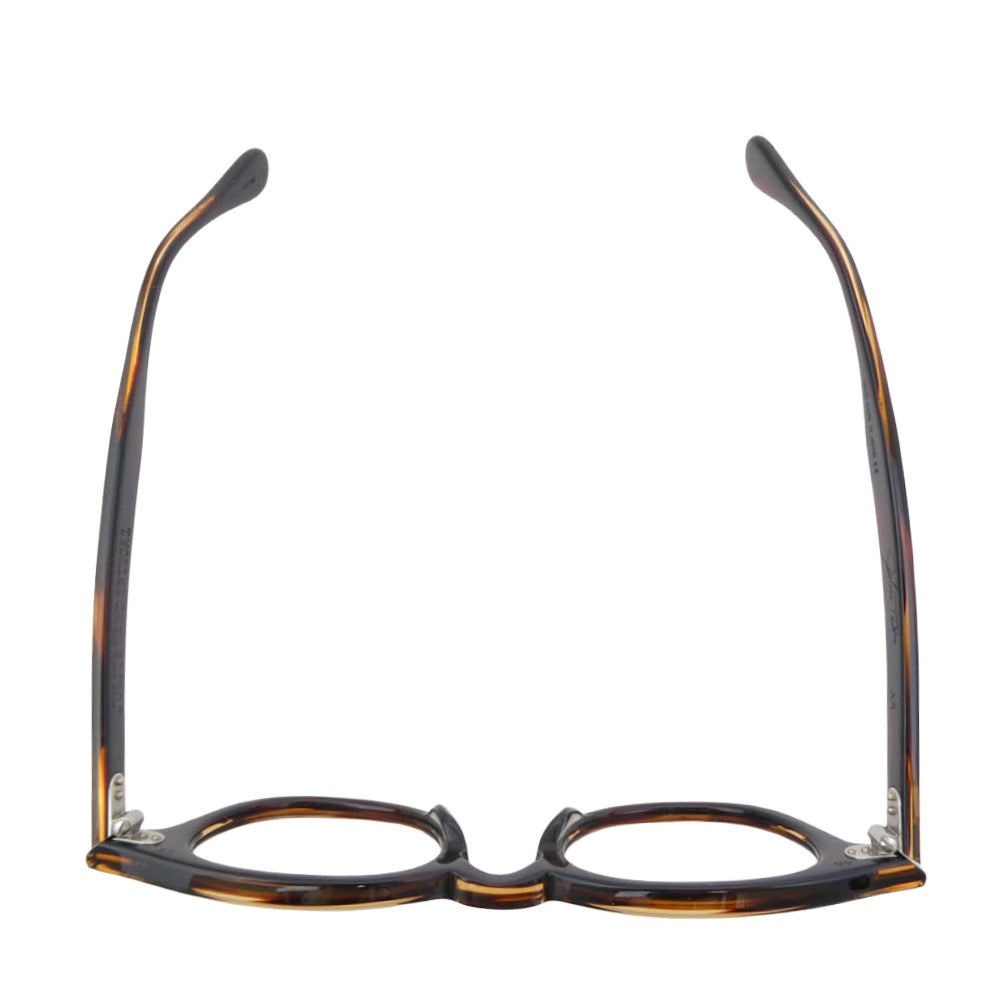 ジュリアスタートオプティカル AR 46/22 Demi Amber 眼鏡 メガネ アイウェア フレーム：ブラウン系【中古】