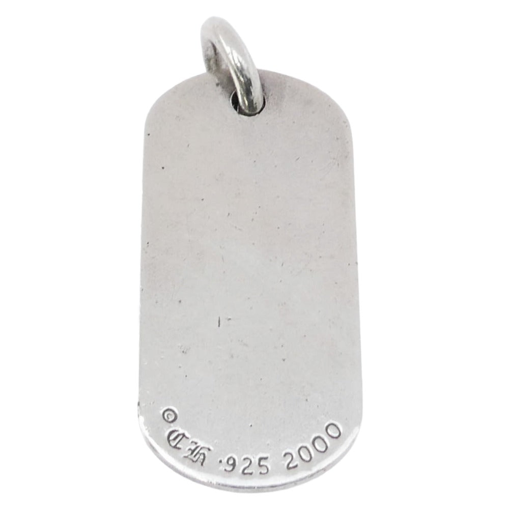 CHROME HEARTS クロムハーツ（原本無） RAISED STAR DOGTAG レイズド
