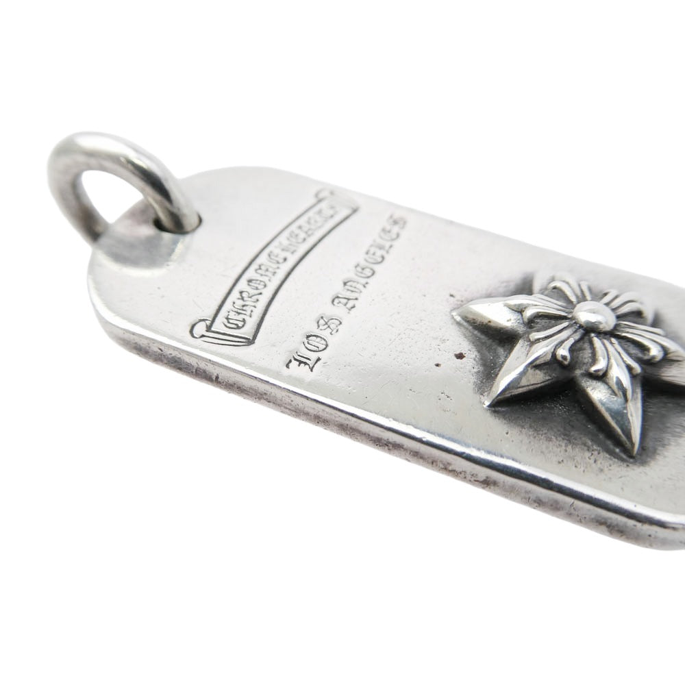 CHROME HEARTS クロムハーツ（原本無） RAISED STAR DOGTAG レイズド