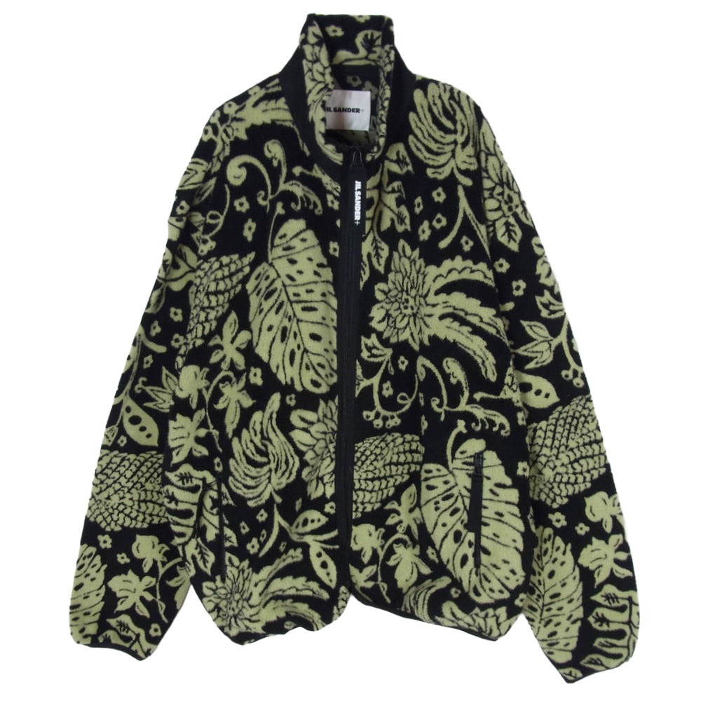 JIL SANDER+ ジルサンダープラス JPUU707510MU25826821 ジップアップ フリースジャケット ブルゾン ブラック系 L【中古】