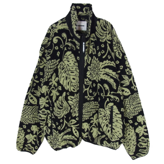 JIL SANDER+ ジルサンダープラス JPUU707510MU25826821 ジップアップ フリースジャケット ブルゾン ブラック系 L【中古】