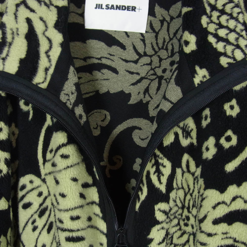 JIL SANDER+ ジルサンダープラス JPUU707510MU25826821 ジップアップ フリースジャケット ブルゾン ブラック系 L【中古】
