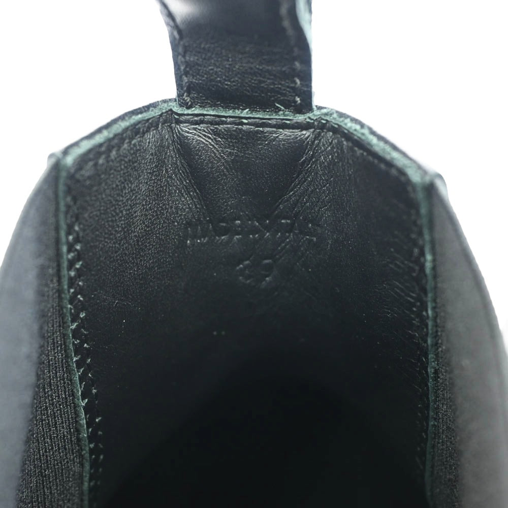 JIL SANDER ジルサンダー Chelsea Boots チェルシー レザー サイド ゴア ブーツ ブラック系 39【中古】