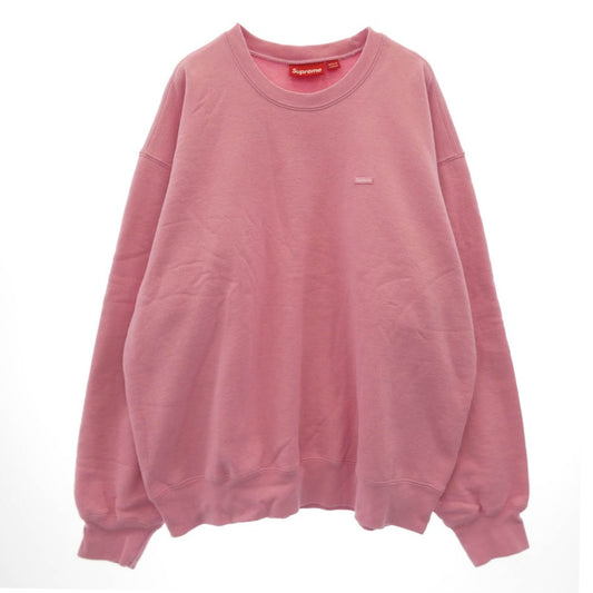 Supreme シュプリーム 25AW Small Box Logo Sweatshirt スモールボックスロゴ スウェットトレーナー ピンク系 L【中古】