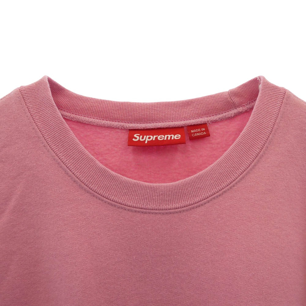 Supreme シュプリーム 25AW Small Box Logo Sweatshirt スモールボックスロゴ スウェットトレーナー ピンク系 L【中古】