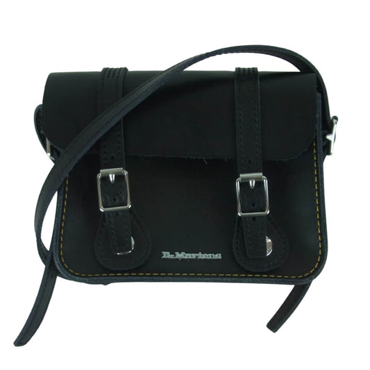 Dr.Martens ドクターマーチン 7inch SATCHEL BAG 7インチ サッチェル ショルダー バッグ ブラック系【中古】