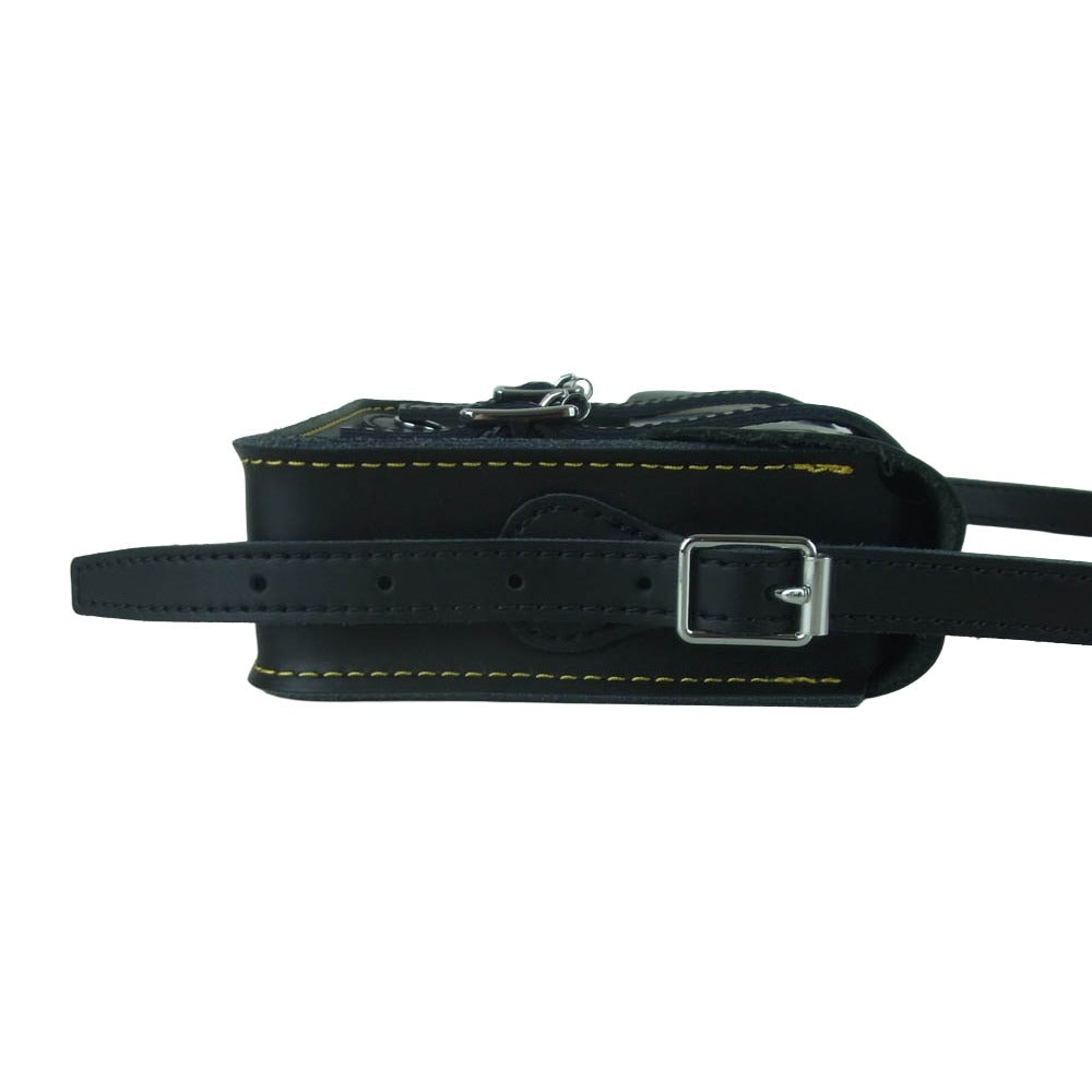 Dr.Martens ドクターマーチン 7inch SATCHEL BAG 7インチ サッチェル ショルダー バッグ ブラック系【中古】
