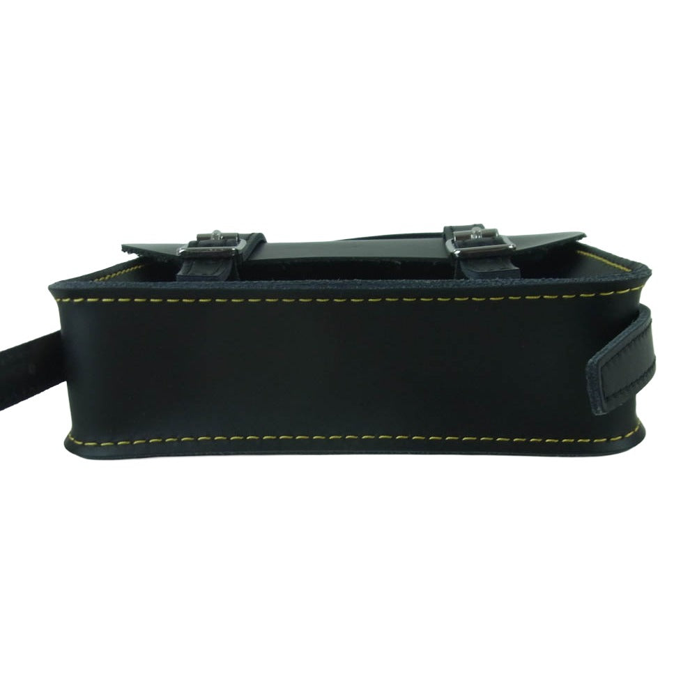 Dr.Martens ドクターマーチン 7inch SATCHEL BAG 7インチ サッチェル ショルダー バッグ ブラック系【中古】