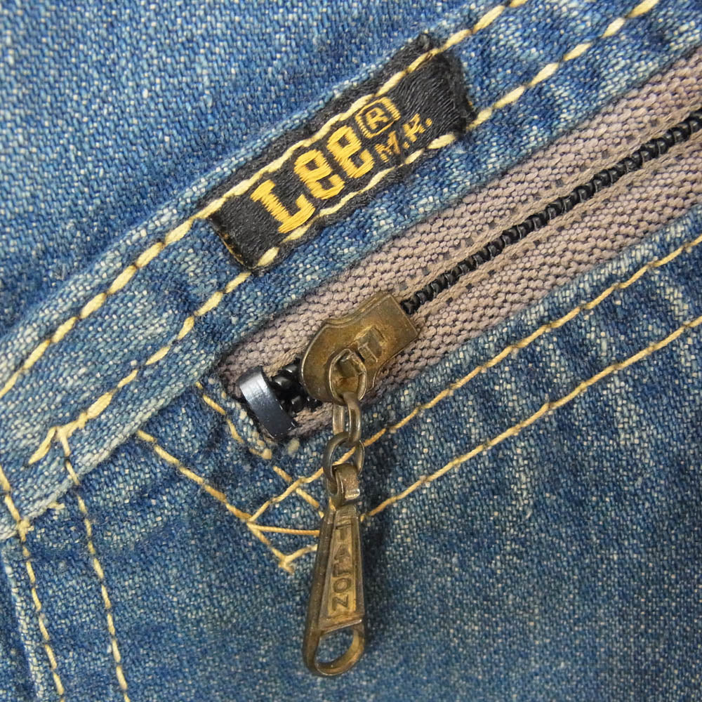 Lee リー 60s Ms Lee USA製 91-B TALONジップ デニム ワーク