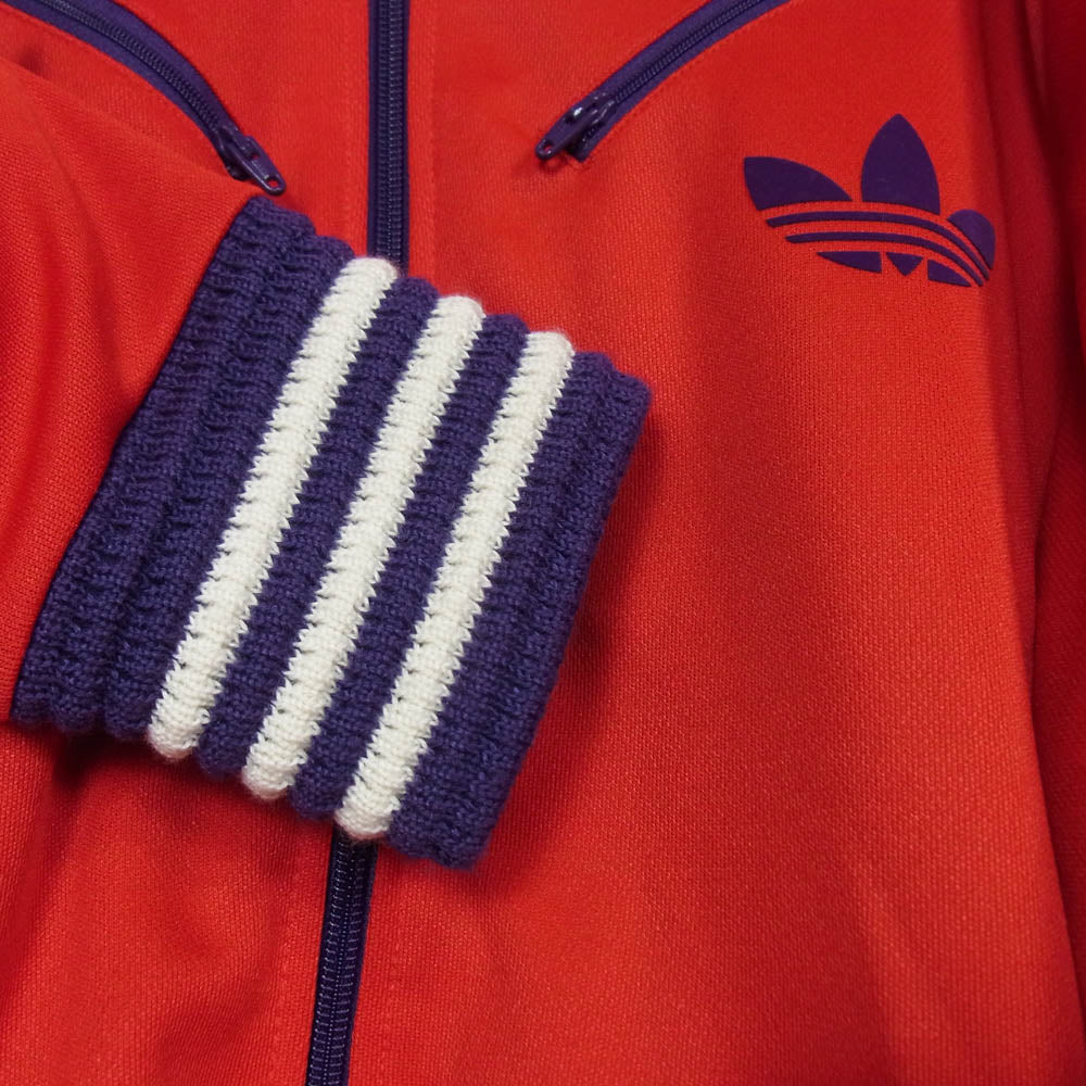 adidas アディダス IB3443 Adicolor Heritage Now NEW MONTREAL 22 JACKET ニューモントリオール ジャージ トラックジャケット レッド系 S【中古】