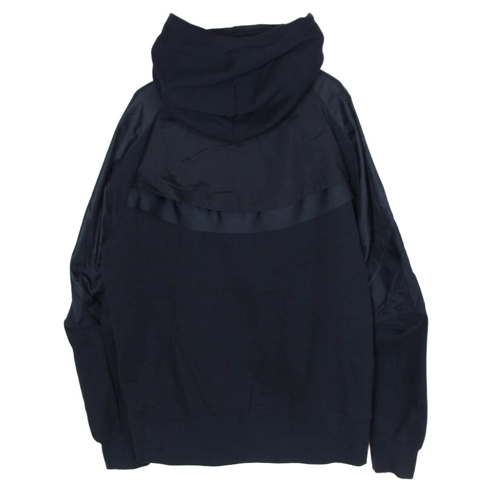 Sacai サカイ 22AW DQ9030-010 Men's Full Zip Parker メンズ フルジップ パーカー フーディー ブラック系 M【美品】【中古】