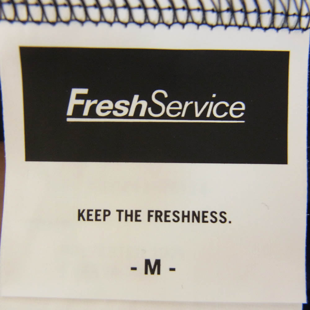 FreshService フレッシュサービス 24SS FSC241-70119 DRY PIQUE JERSEY S/S POLO ドライ ピケ ジャージー 半袖 ポロシャツ ネイビー系 M【美品】【中古】
