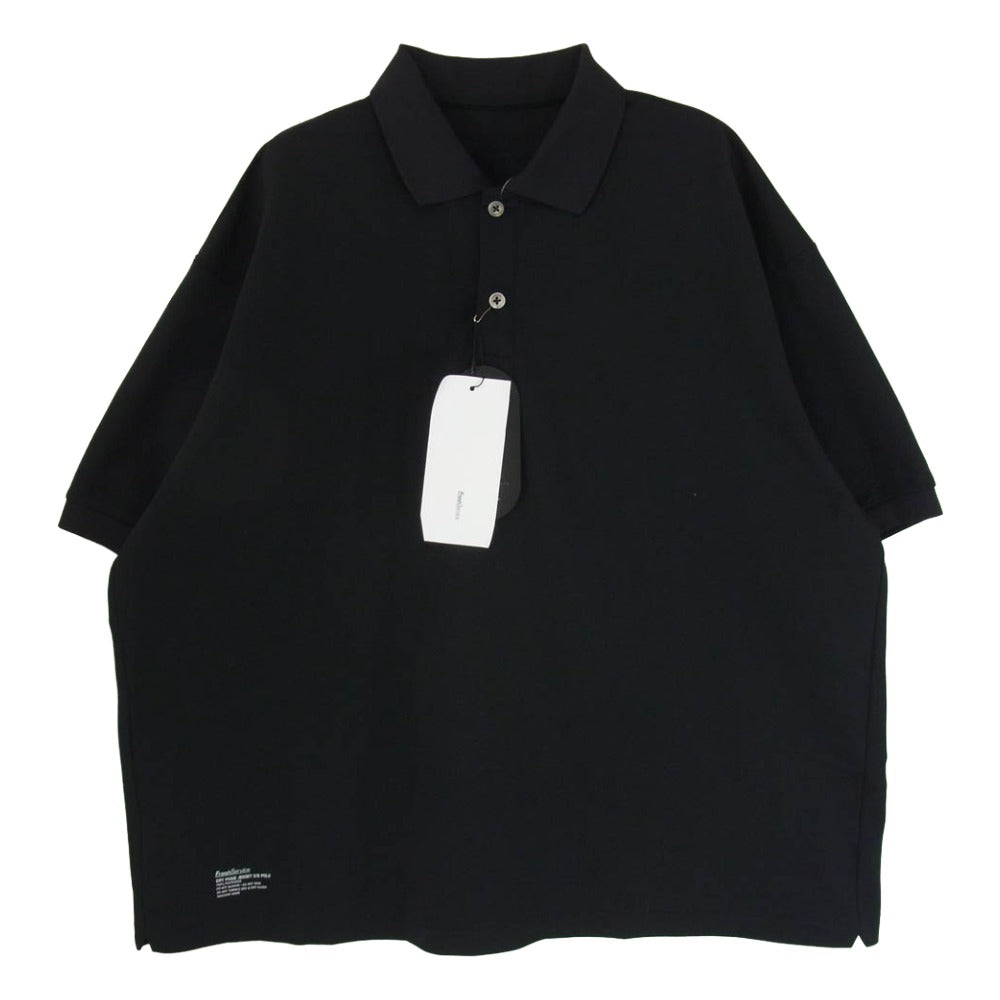 FreshService フレッシュサービス 24SS FSC241-70119 DRY PIQUE JERSEY S/S POLO ドライ ピケ ジャージー 半袖 ポロシャツ ブラック系 M【美品】【中古】