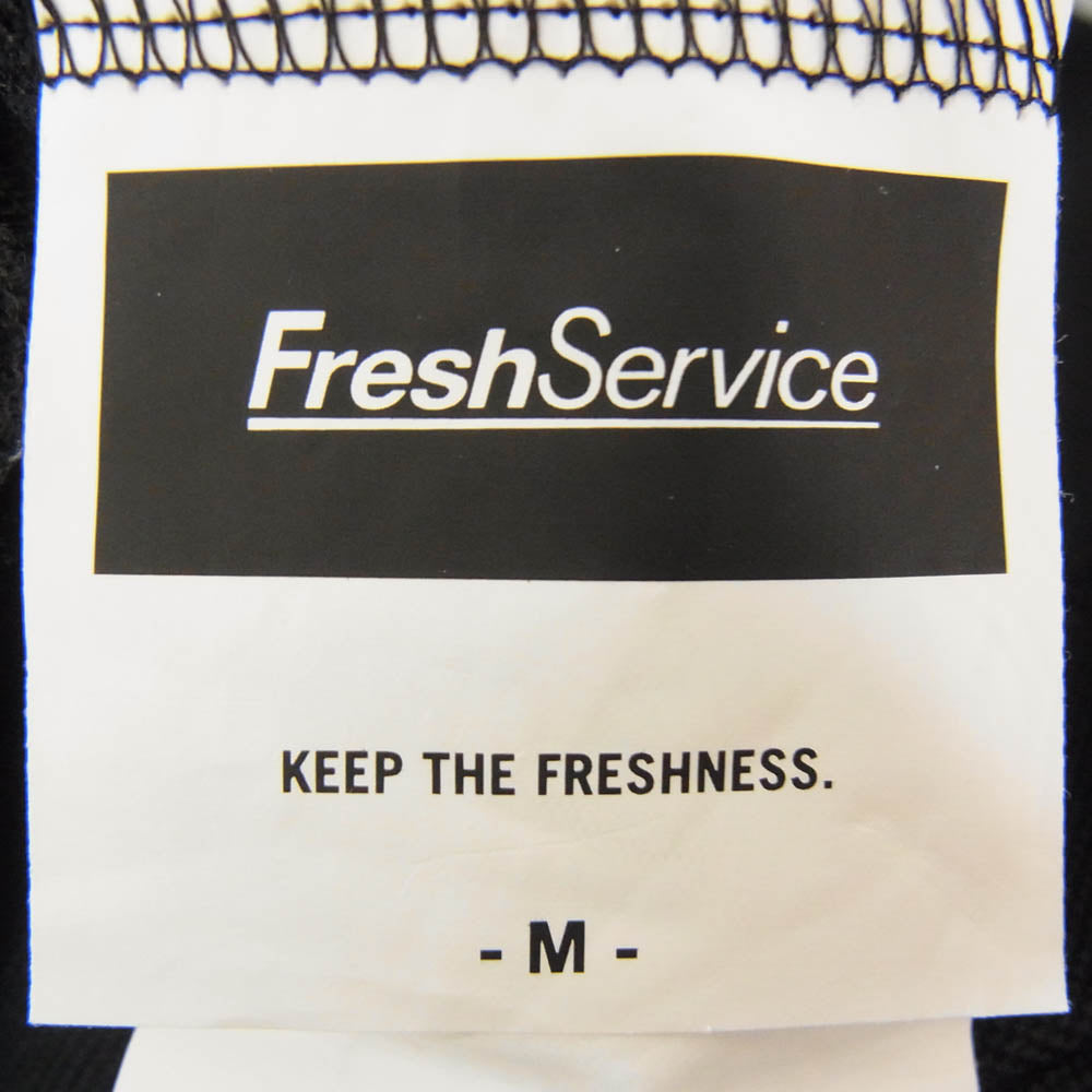 FreshService フレッシュサービス 24SS FSC241-70119 DRY PIQUE JERSEY S/S POLO ドライ ピケ ジャージー 半袖 ポロシャツ ブラック系 M【美品】【中古】