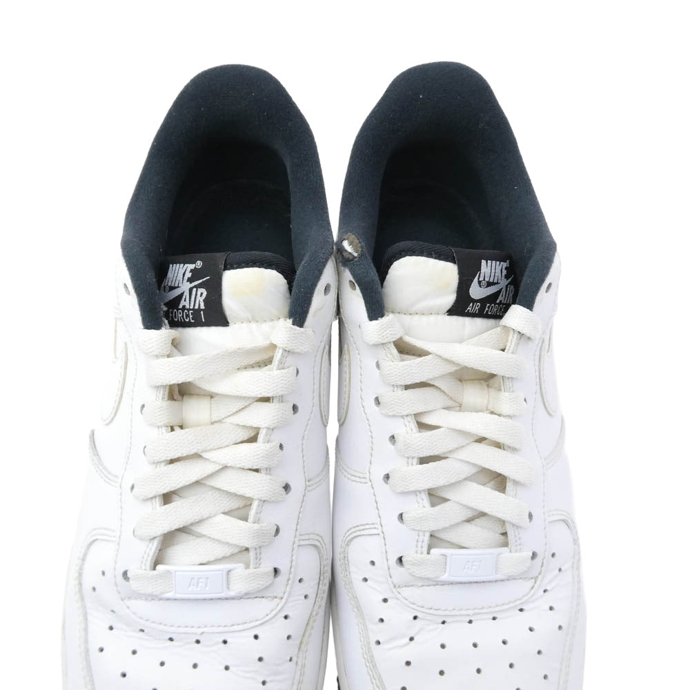 NIKE ナイキ CD0884-100 Air Force 1 Low '07 White Black エアフォース ワン ローカットスニーカー ホワイト系 26.5cm【中古】