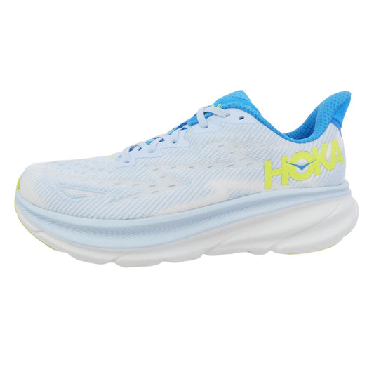 HOKA ONE ONE ホカ オネオネ 1132210 クリフトン 9 WD ランニングシューズ スニーカー ライトブルー系 28cm【美品】【中古】
