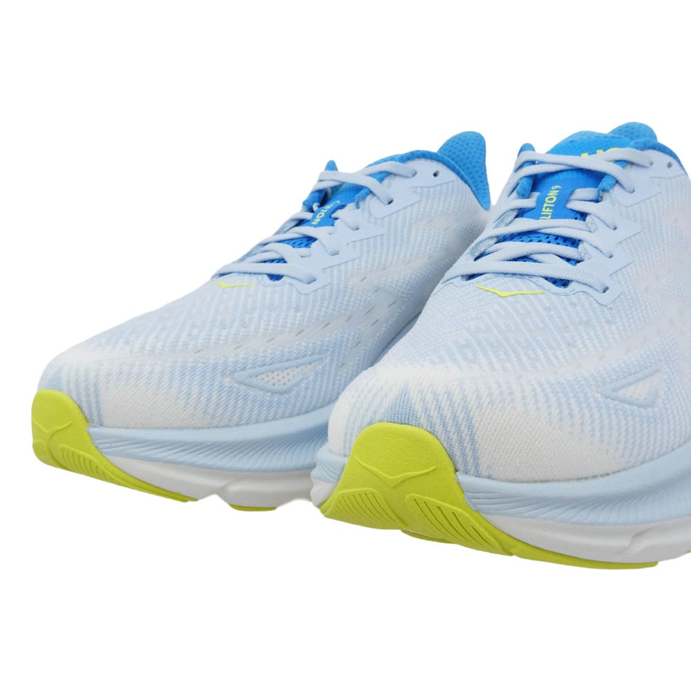 HOKA ONE ONE ホカ オネオネ 1132210 クリフトン 9 WD ランニングシューズ スニーカー ライトブルー系 28cm【美品】【中古】