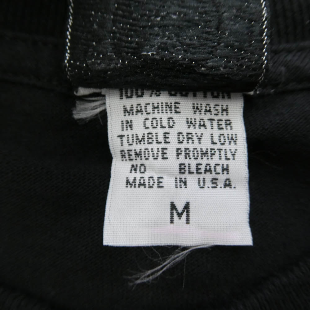 CHROME HEARTS クロムハーツ（原本無） OLD オールド ホースシュープリント セメタリーバックプリント Tシャツ ブラック系 M【中古】