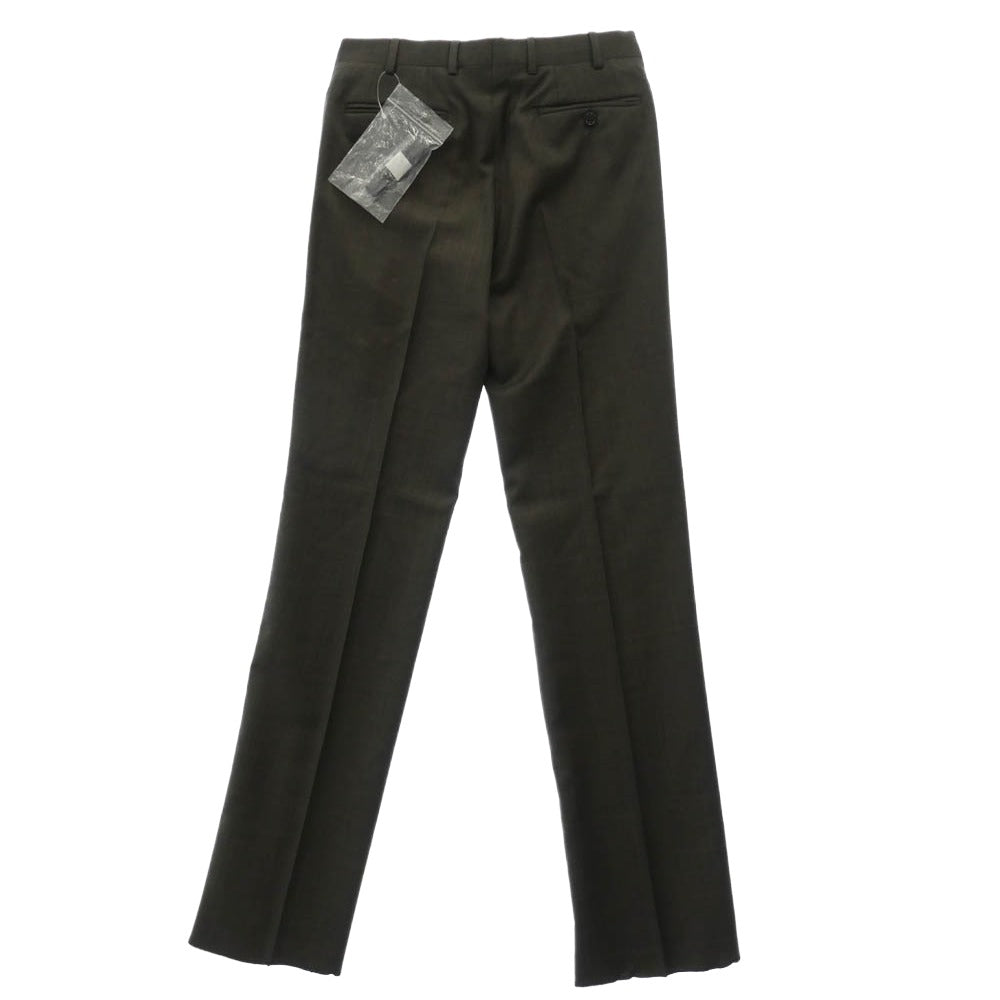 ARMANI COLLEZIONI アルマーニコレッツォーニ ウール混 グレンチェック テーラードジャケット スラックス パンツ セットアップ ブラウン系 36【極上美品】【中古】