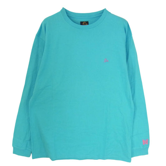 Needles ニードルス 20SS J0465 JEANS FACTORY ジーンズファクトリー 別注 L/S TE ロングスリーブ 長袖 Tシャツ カットソー ブルー系 L【中古】