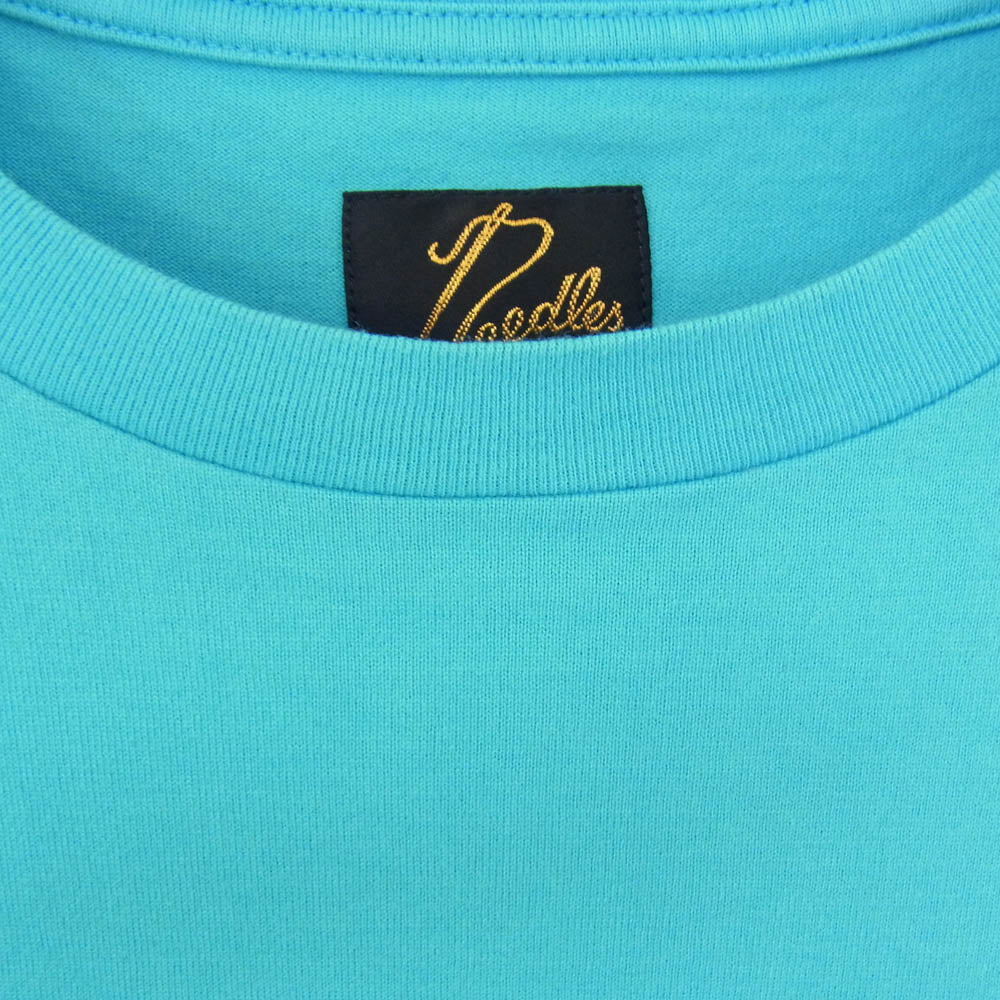 Needles ニードルス 20SS J0465 JEANS FACTORY ジーンズファクトリー 別注 L/S TE ロングスリーブ 長袖 Tシャツ カットソー ブルー系 L【中古】