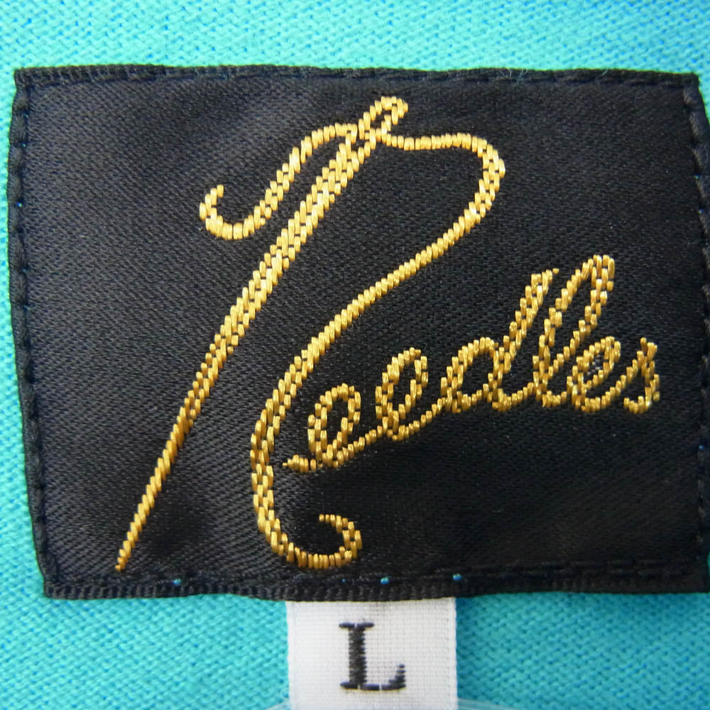 Needles ニードルス 20SS J0465 JEANS FACTORY ジーンズファクトリー 別注 L/S TE ロングスリーブ 長袖 Tシャツ カットソー ブルー系 L【中古】