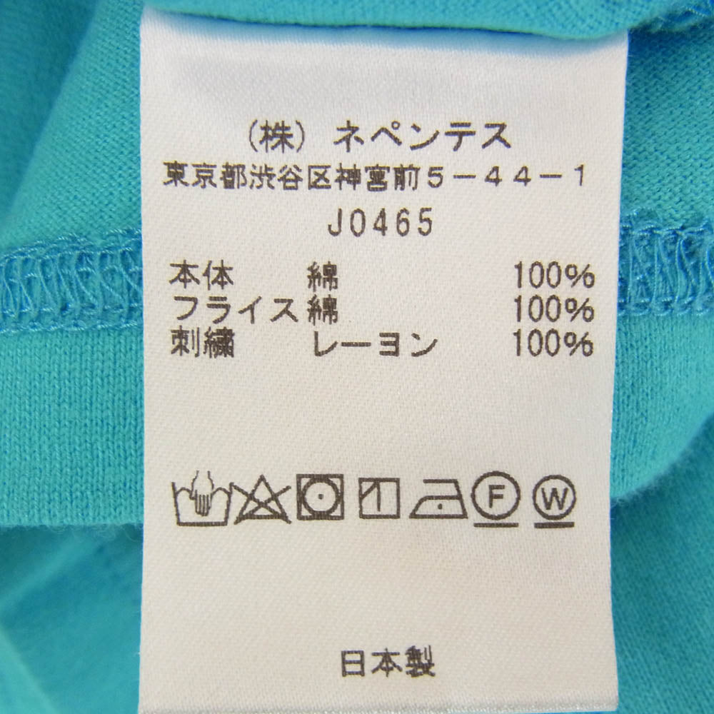 Needles ニードルス 20SS J0465 JEANS FACTORY ジーンズファクトリー 別注 L/S TE ロングスリーブ 長袖 Tシャツ カットソー ブルー系 L【中古】
