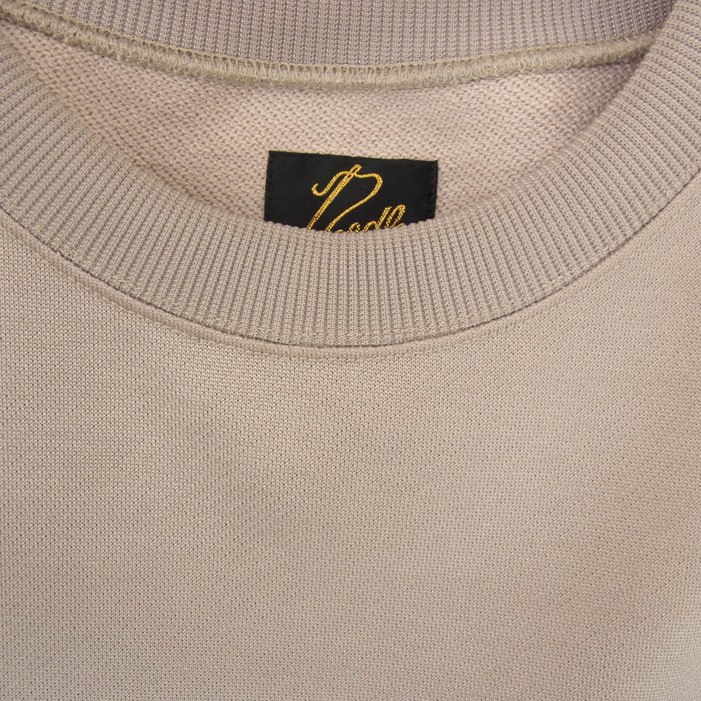 Needles ニードルス KP233 bright jersey tee ブライトジャージー ノースリーブ タンクトップ Tシャツ カーキ系 L【中古】