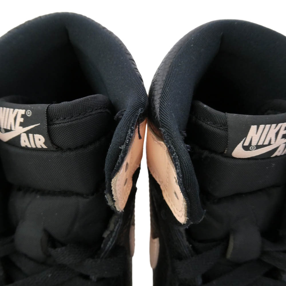 NIKE ナイキ 555088-081 Air Jordan 1 Retro High OG Crimson Tint エアジョーダン1 レトロ ハイ OG クリムゾンティント ハイカット スニーカー ブラック系 ピンク系 26cm【中古】