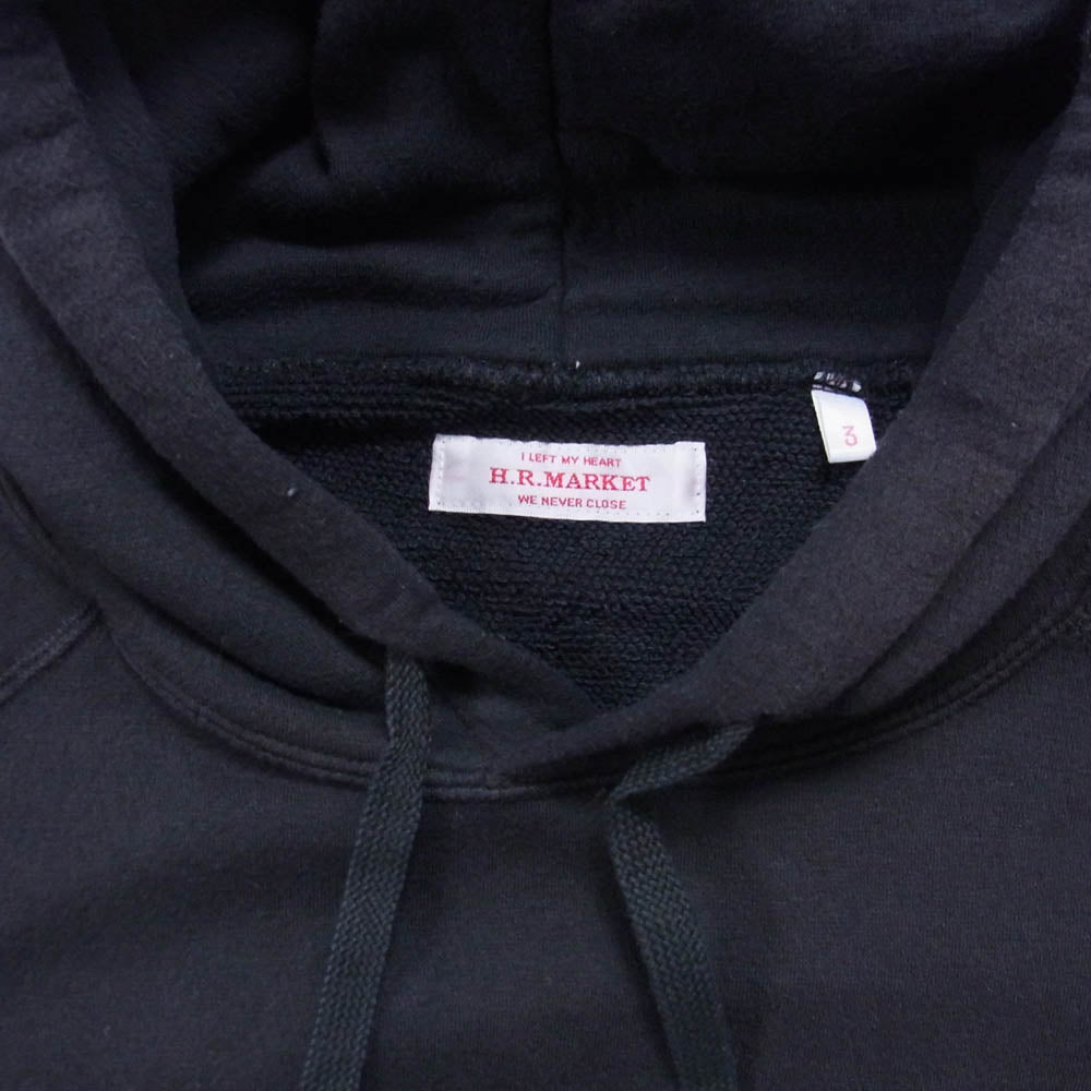 HOLLYWOOD RANCH MARKET ハリウッドランチマーケット 700086-964 CL2009 プルオーバー パーカー フーディー ブラック系 L【中古】
