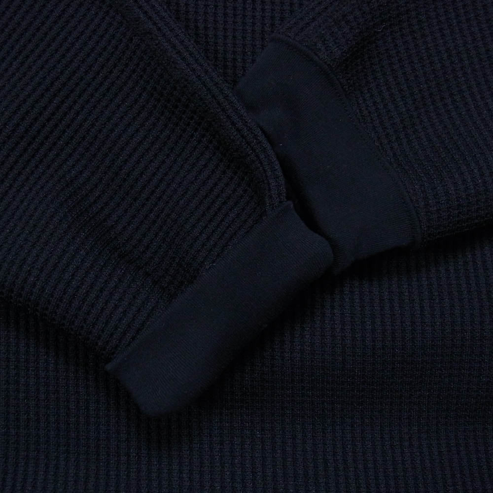 グリップスワニー 1212-225-8730 koti BEAUTY&YOUTH 別注 サーマル クルーネック カットソー Tシャツ ブラック系 L【美品】【中古】