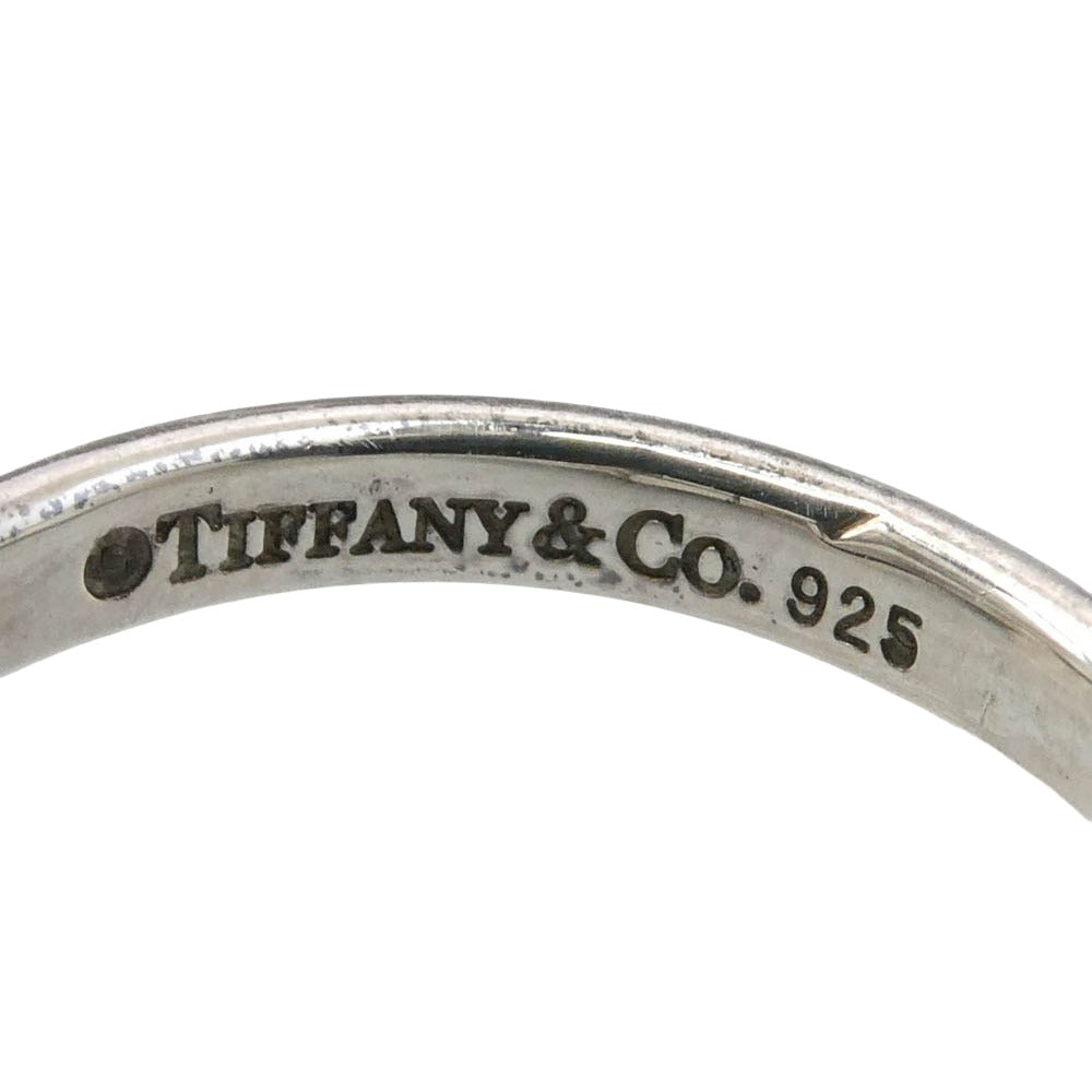 TIFFANY&Co. ティファニー オールド オープンハート リング シルバー系 9号【中古】