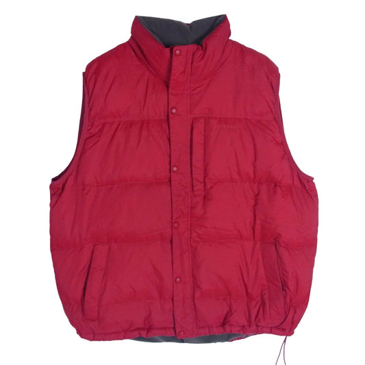 L.L.Bean エルエルビーン フロントポケット ダウン ベスト エンジ系 XXL【中古】